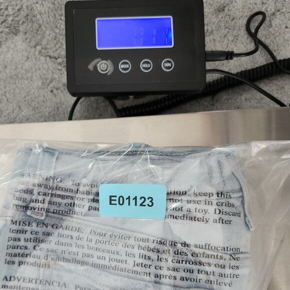 7 For All Mankind Shorts Womens 28 Blue Mid Roll Broken Twill Coco Prive Stretch - Picture 15 of 15